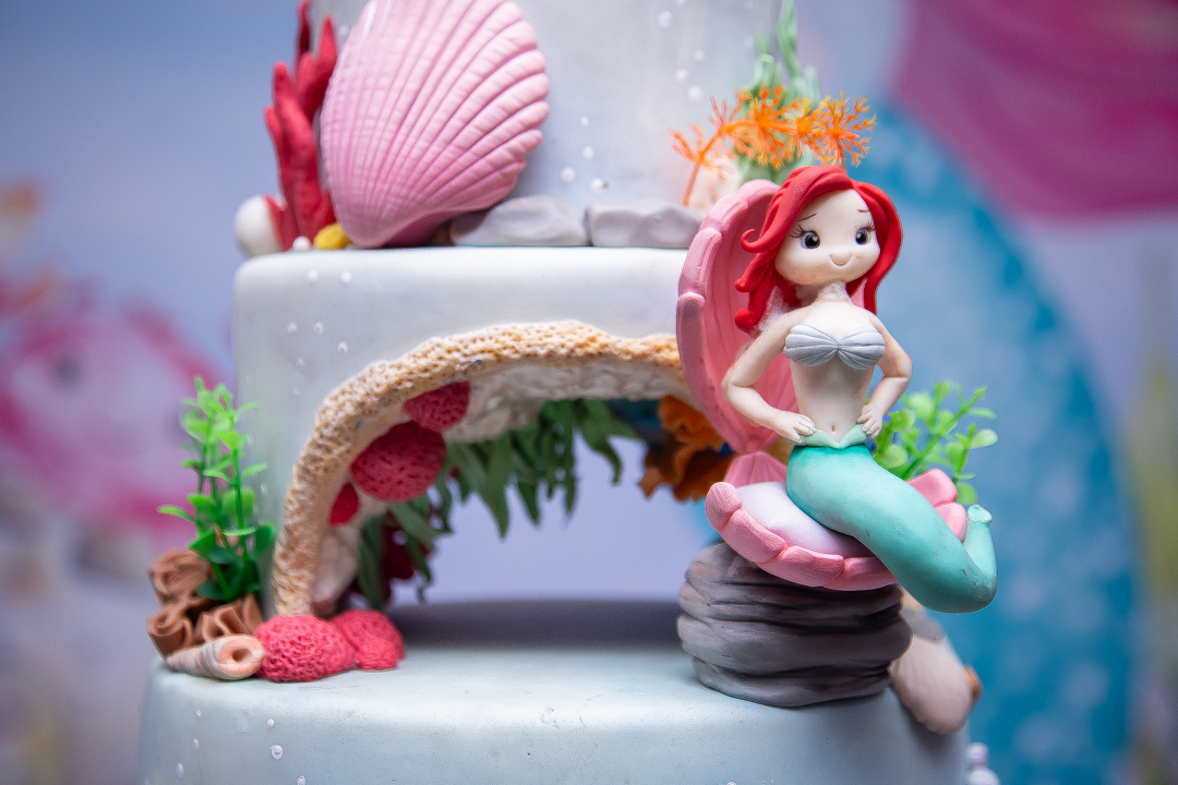 festa infantil aniversario 1 ano primeiro aninho buffet Splash menina Pequena Sereia fotos niver cobertura festa evento