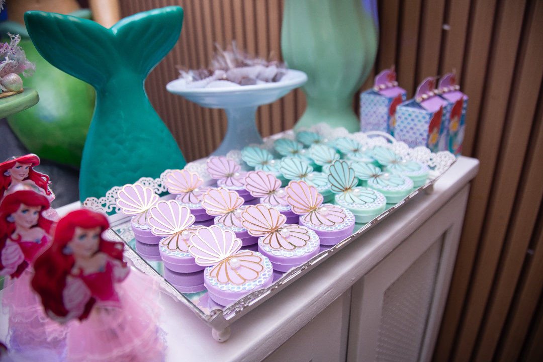 festa infantil aniversario 1 ano primeiro aninho buffet Splash menina Pequena Sereia fotos niver cobertura festa evento