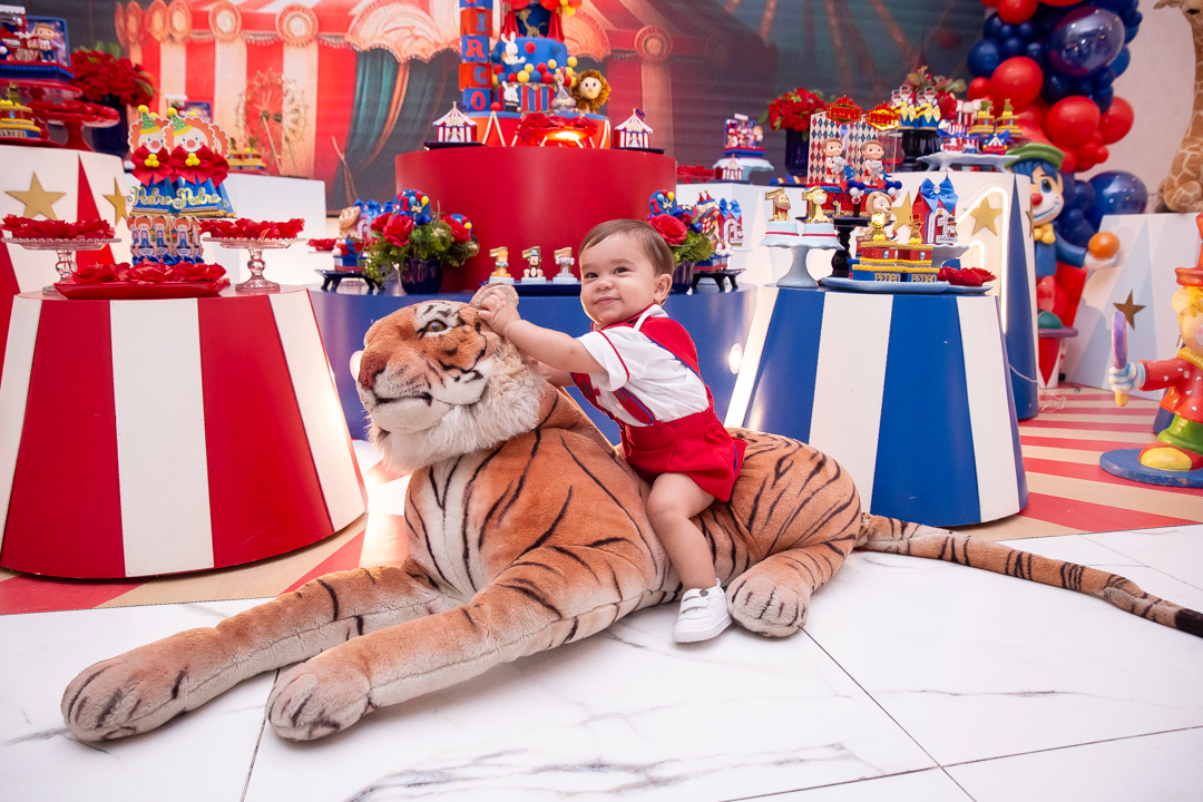 festa de 1 ano aniversário 1 aninho cobertura fotográfica de festa infantil em BH fotografia de aniversário infantil fotógrafo de festas infantis em Belo Horizonte fotos de aniversário 1 anos niver festa tema circo
