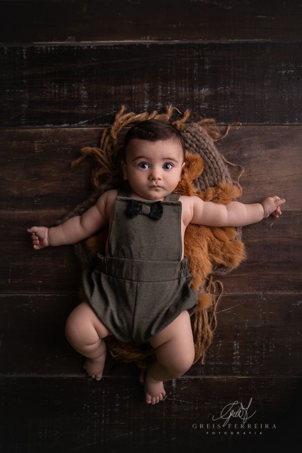 Nicolas, 5 meses - Ensaio de bebê