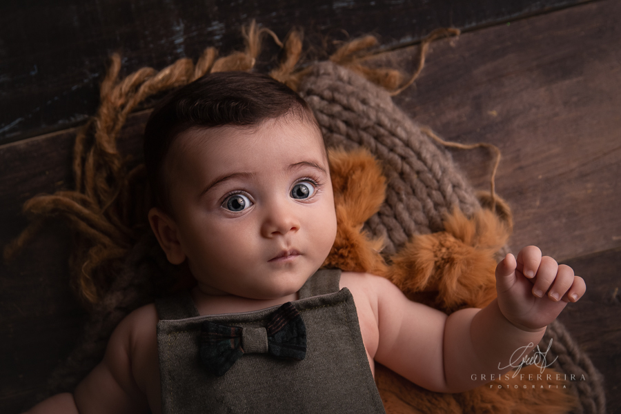 Nicolas, 5 meses - Ensaio de bebê