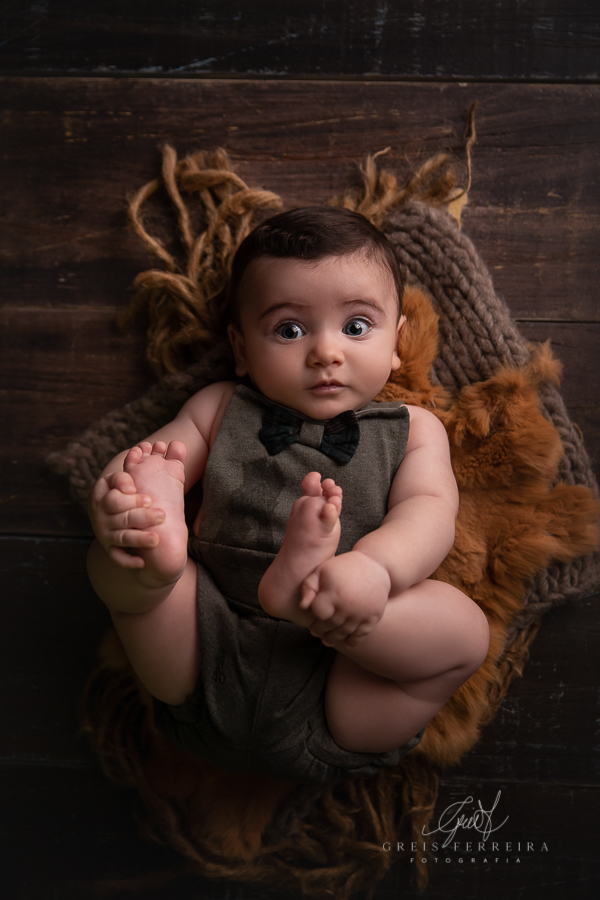 Nicolas, 5 meses - Ensaio de bebê