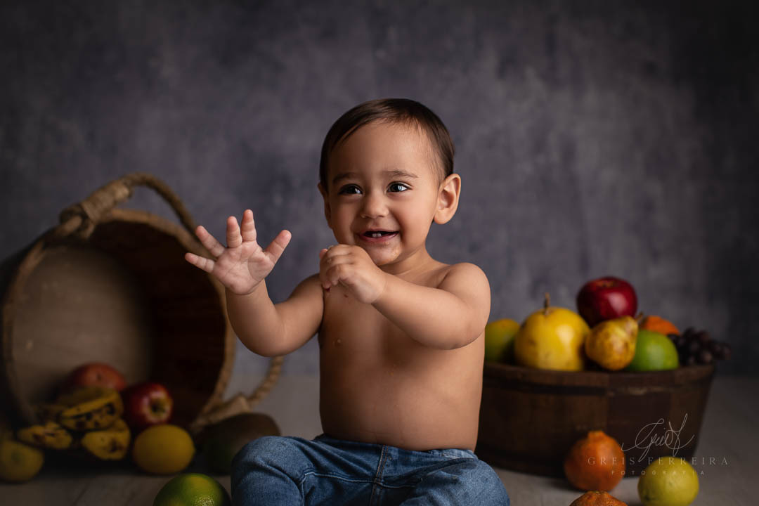 Eduardo, 10 meses - Ensaio de bebê