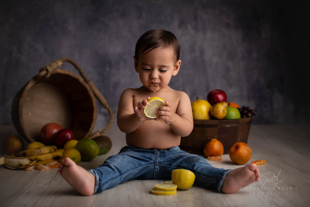 Eduardo, 10 meses - Ensaio de bebê