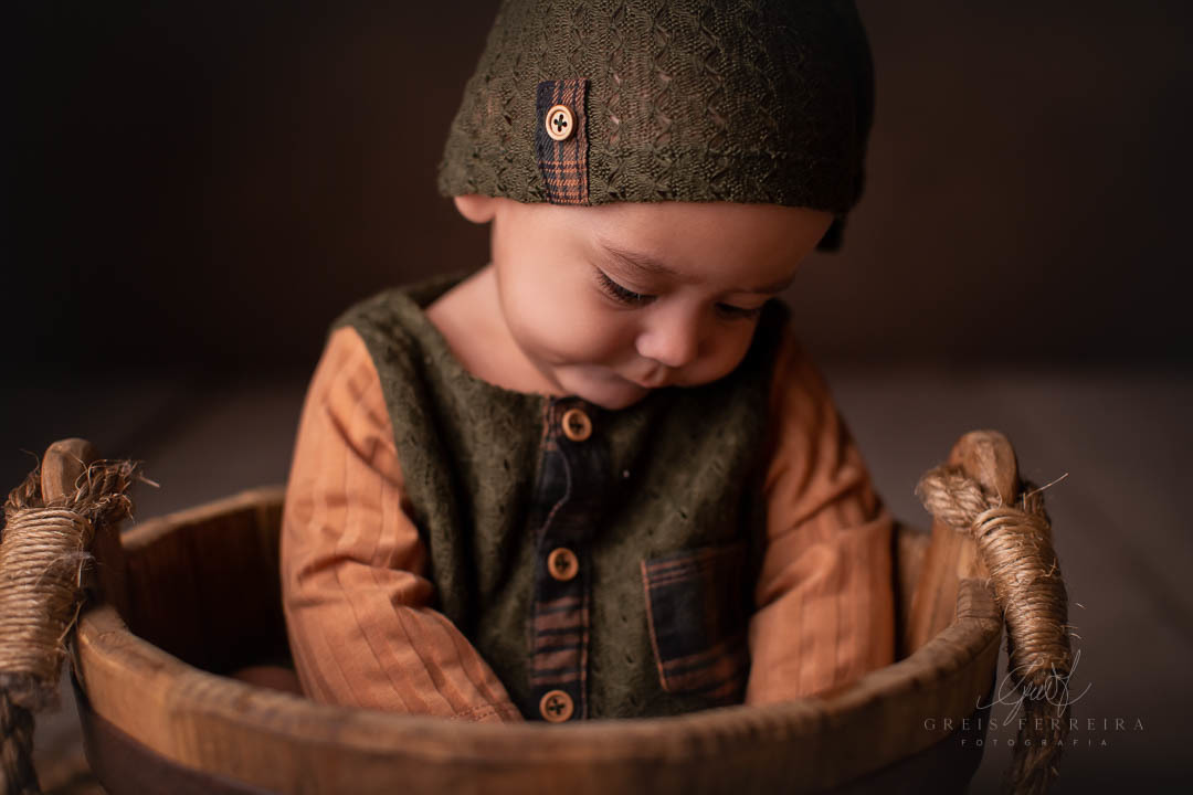 Eduardo, 5 meses | Ensaio de bebê 