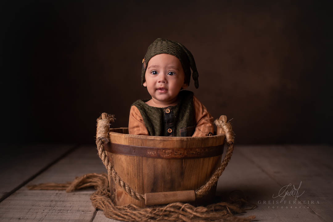 Eduardo, 5 meses | Ensaio de bebê 