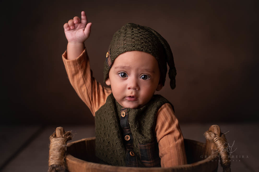 Eduardo, 5 meses | Ensaio de bebê 