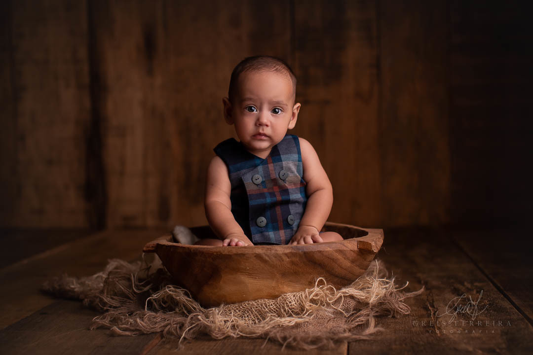 Eduardo, 5 meses | Ensaio de bebê 