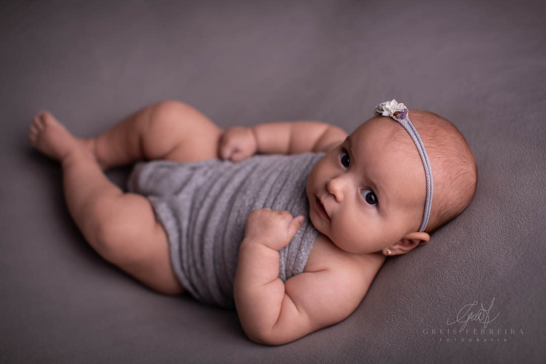 Isa, 3 meses | Ensaio de bebê