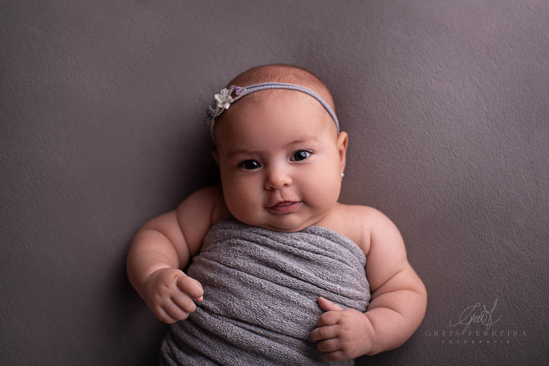 Isa, 3 meses | Ensaio de bebê