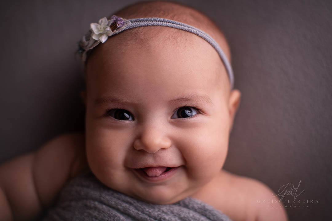 Isa, 3 meses | Ensaio de bebê