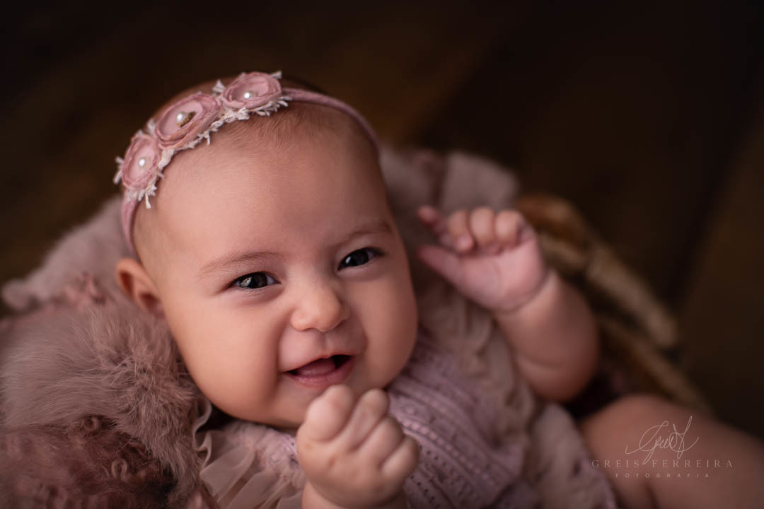 Isa, 3 meses | Ensaio de bebê