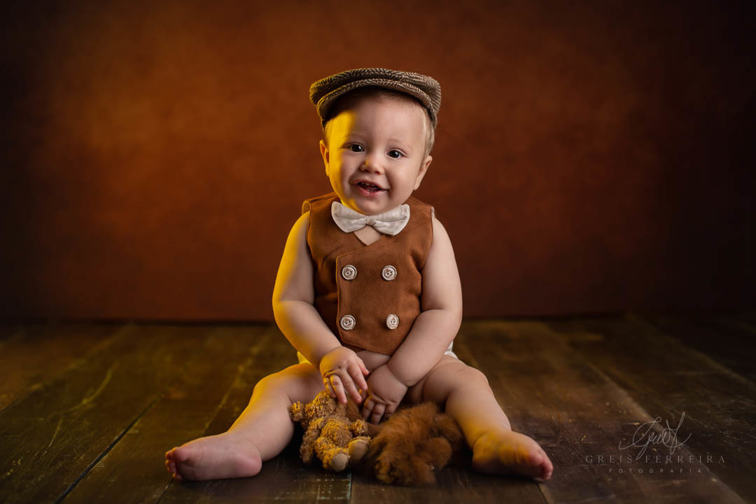 Bento, 8 meses | Ensaio de bebê