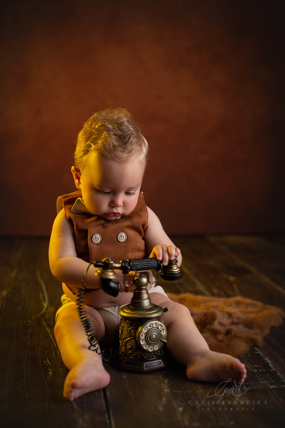 Bento, 8 meses | Ensaio de bebê