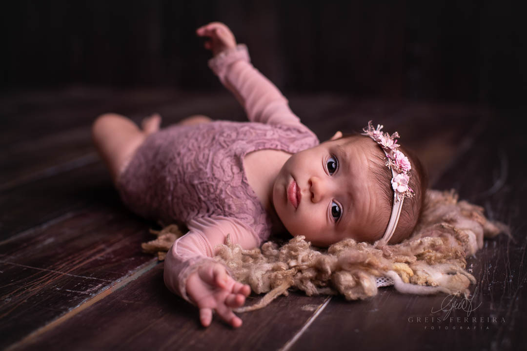 Ensaio de bebê 4 meses