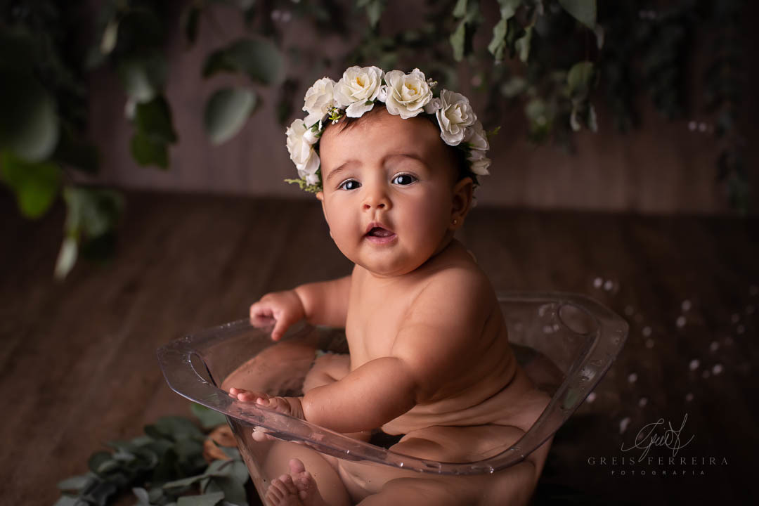 Marina, 6 meses | Ensaio de bebê