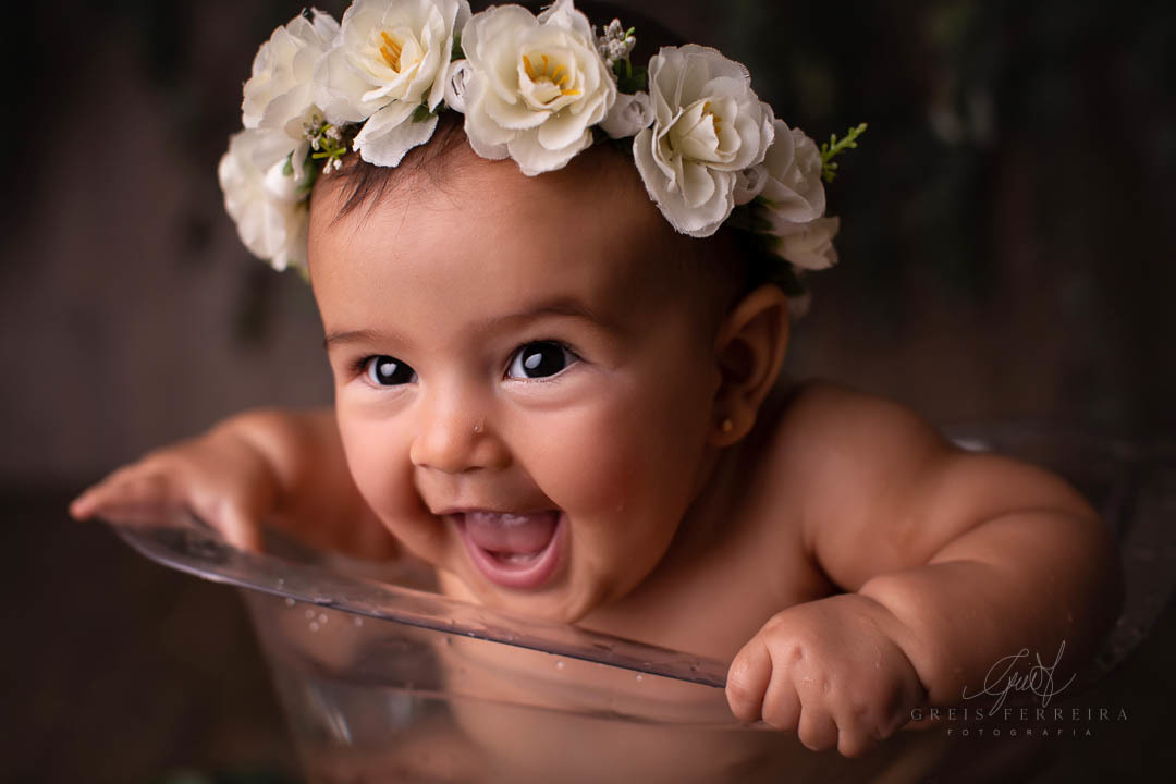 Marina, 6 meses | Ensaio de bebê