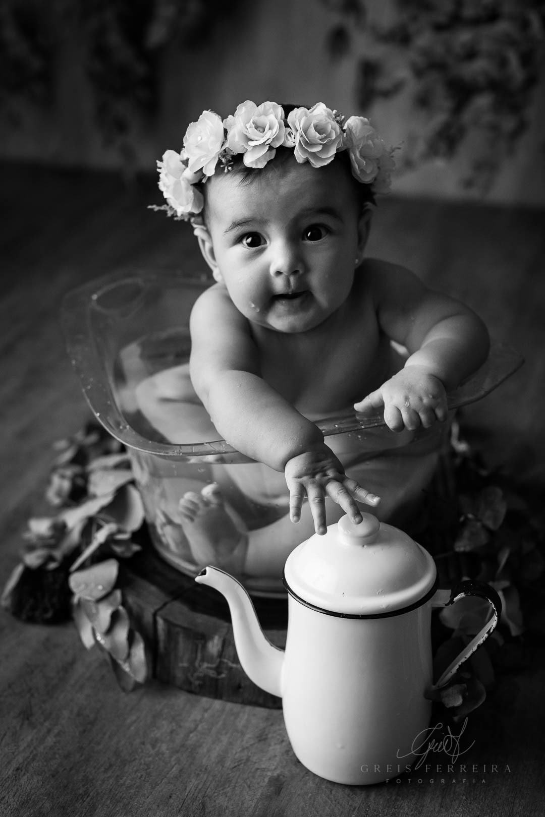 Marina, 6 meses | Ensaio de bebê