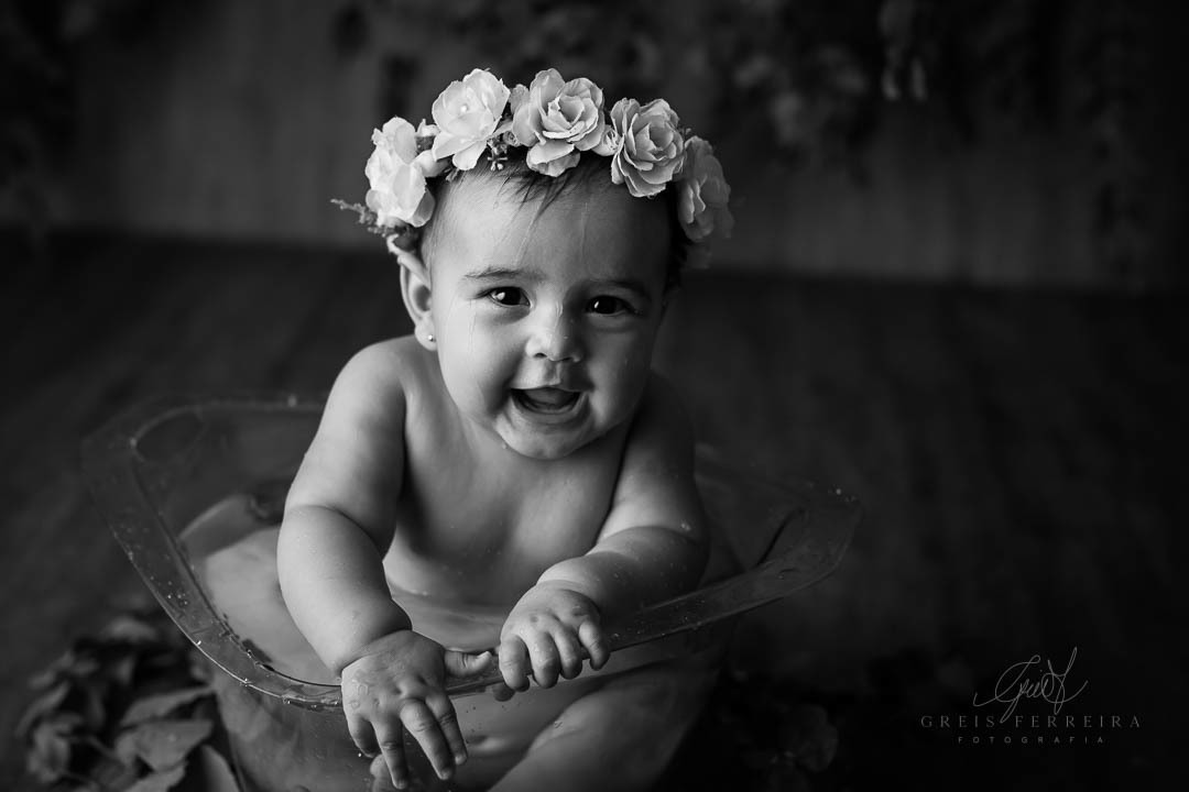 Marina, 6 meses | Ensaio de bebê