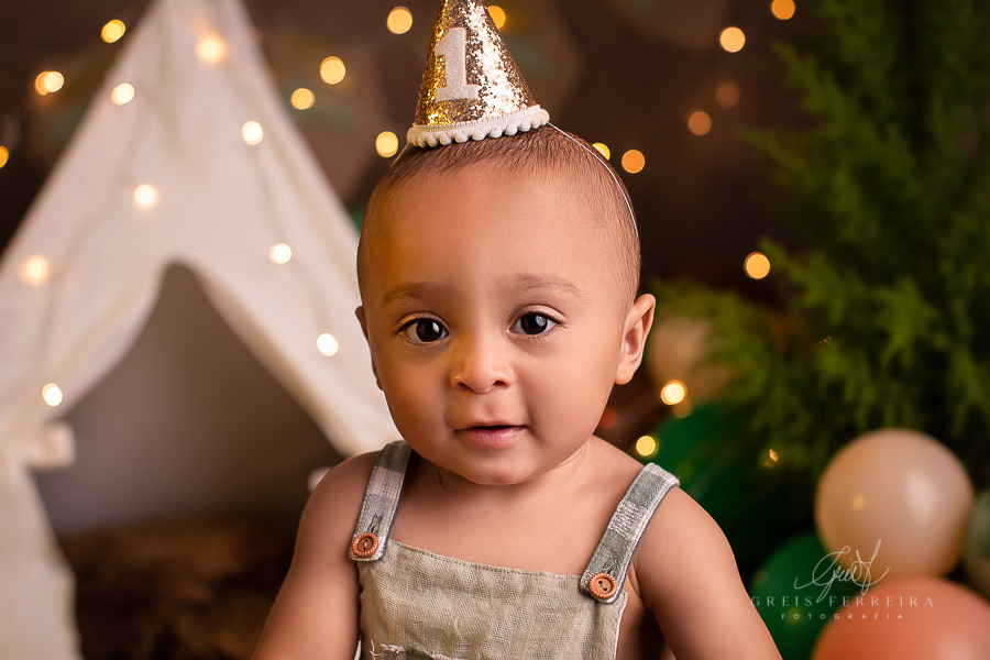 Heitor e Arthur | Smash the Cake de Gêmeos de 1 ano