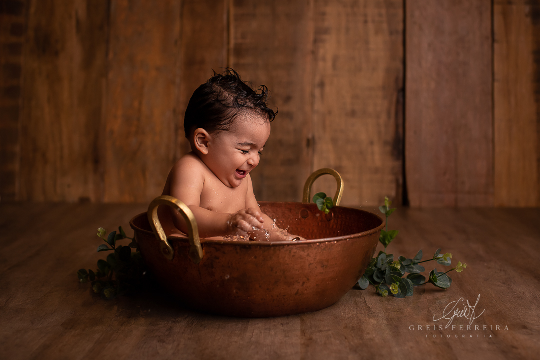 Gabriel | Smash the cake ensaio de 1 ano
