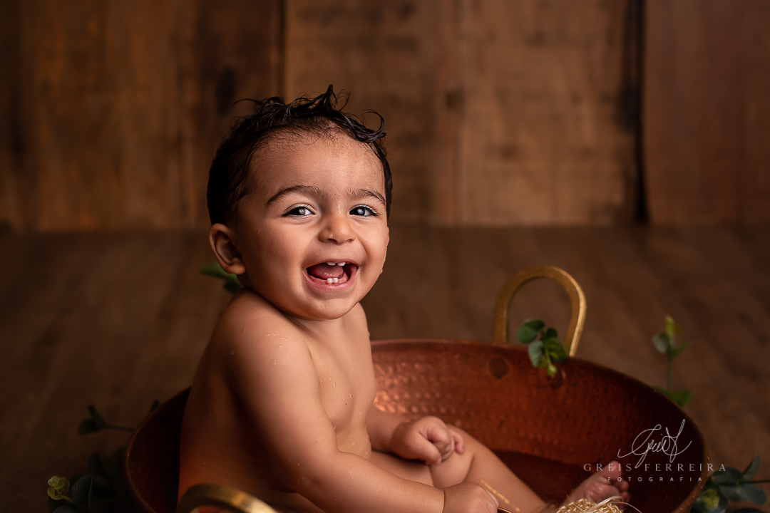 Gabriel | Smash the cake ensaio de 1 ano