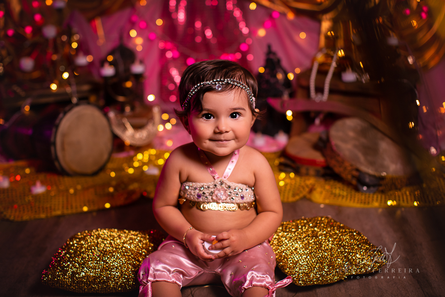 Valentina | Smash the cake | Ensaio de 1 ano