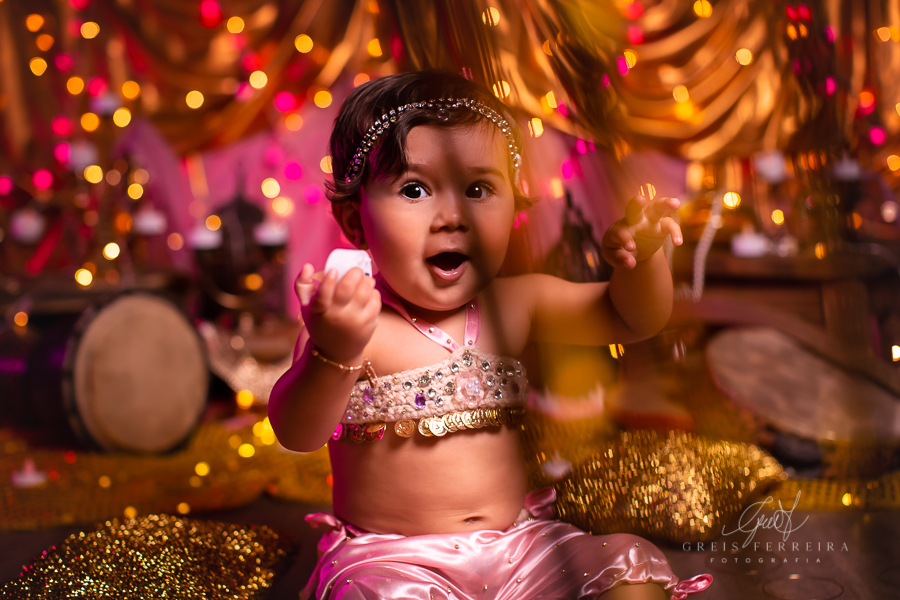 Valentina | Smash the cake | Ensaio de 1 ano