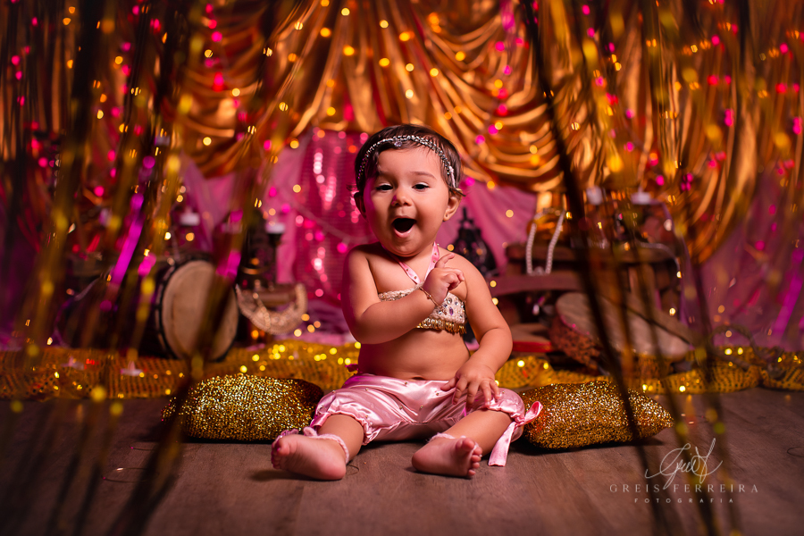 Valentina | Smash the cake | Ensaio de 1 ano