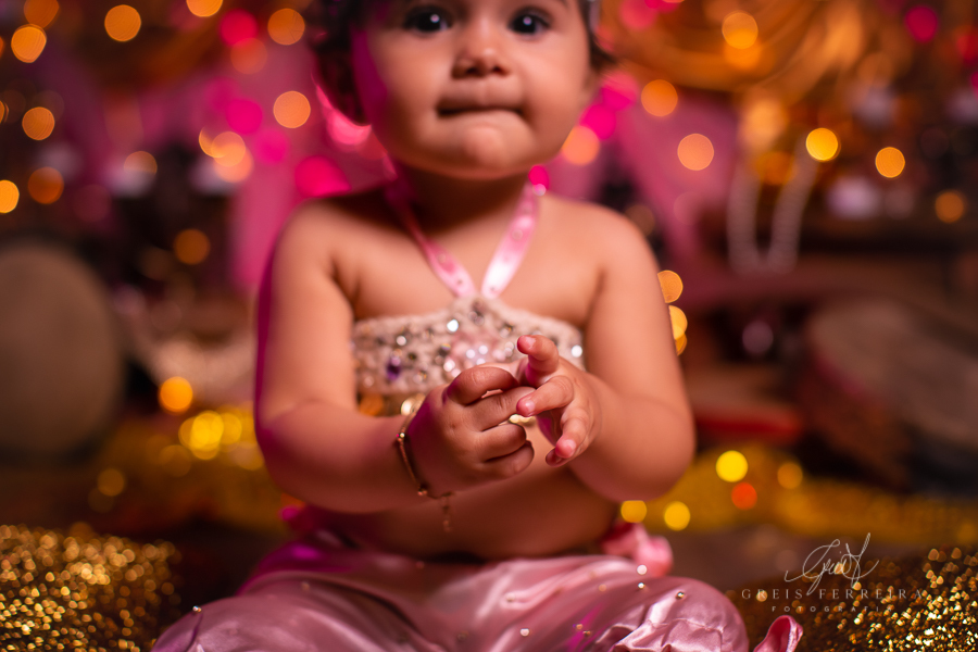 Valentina | Smash the cake | Ensaio de 1 ano