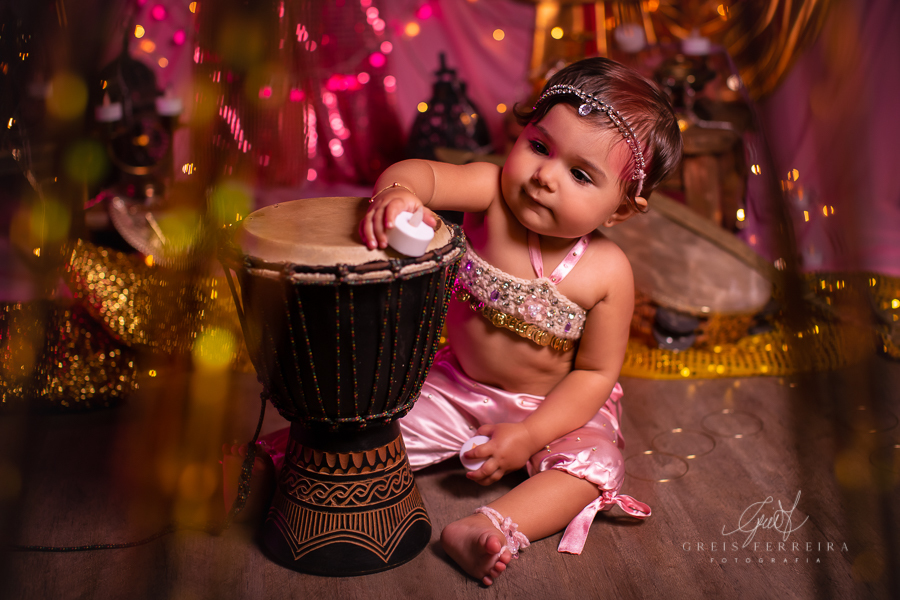 Valentina | Smash the cake | Ensaio de 1 ano