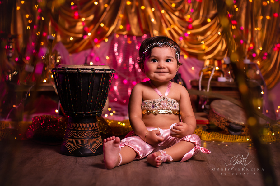 Valentina | Smash the cake | Ensaio de 1 ano