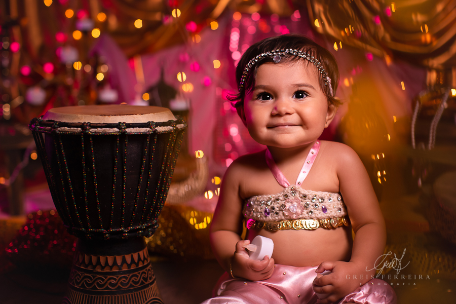 Valentina | Smash the cake | Ensaio de 1 ano