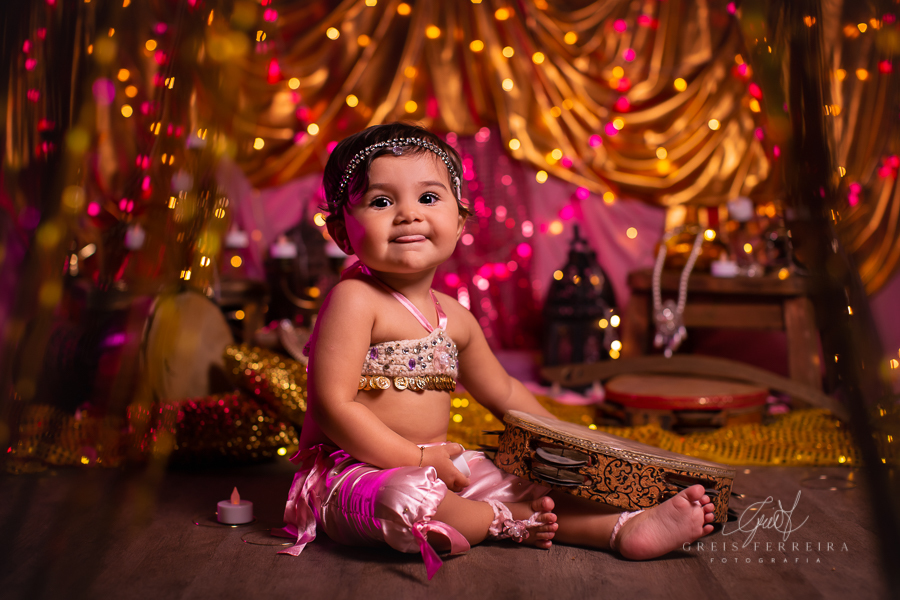 Valentina | Smash the cake | Ensaio de 1 ano