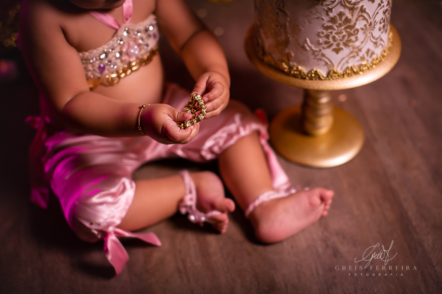 Valentina | Smash the cake | Ensaio de 1 ano