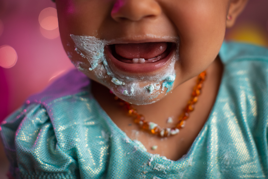 Smash the cake ensaio de bebê | Lavinia