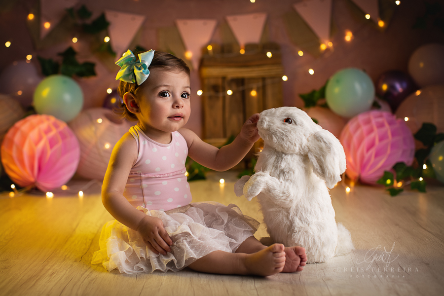 Sarah | Smash the cake | Ensaio de 1 ano