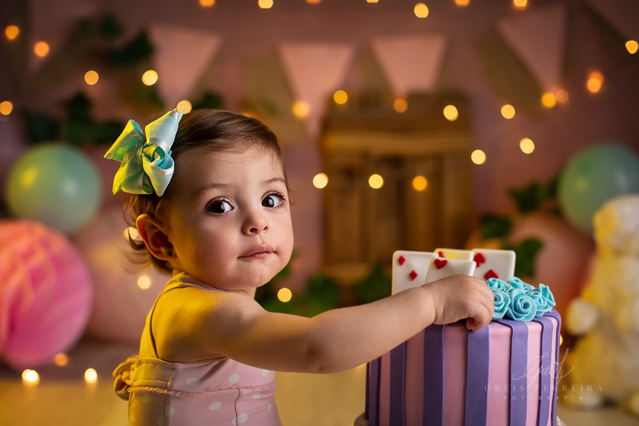 Sarah | Smash the cake | Ensaio de 1 ano