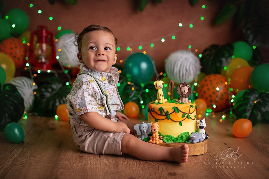 Rafael  | Smash the cake | Ensaio de 1 ano