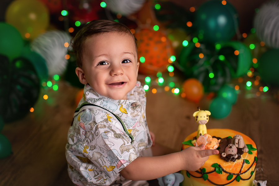 Rafael  | Smash the cake | Ensaio de 1 ano