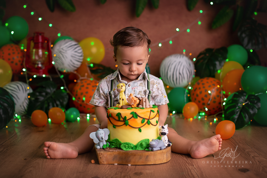 Rafael  | Smash the cake | Ensaio de 1 ano