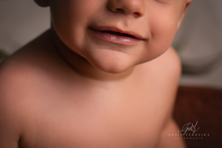 Rafael  | Hora do banho | Ensaio de 1 ano