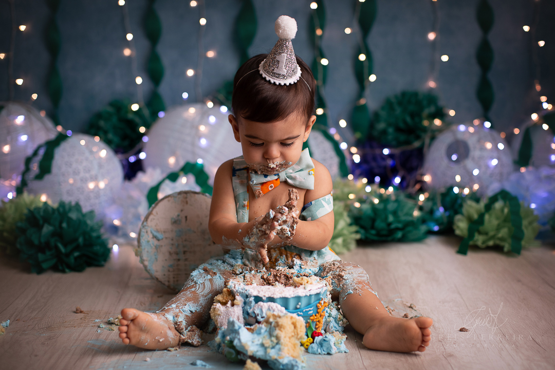 smash the cake fundo do mar