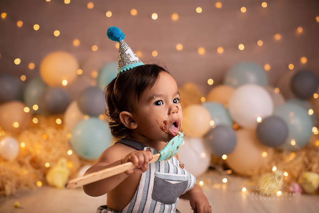 smash the cake fazendinha ensaio de bebe 1 aninho 12 meses
