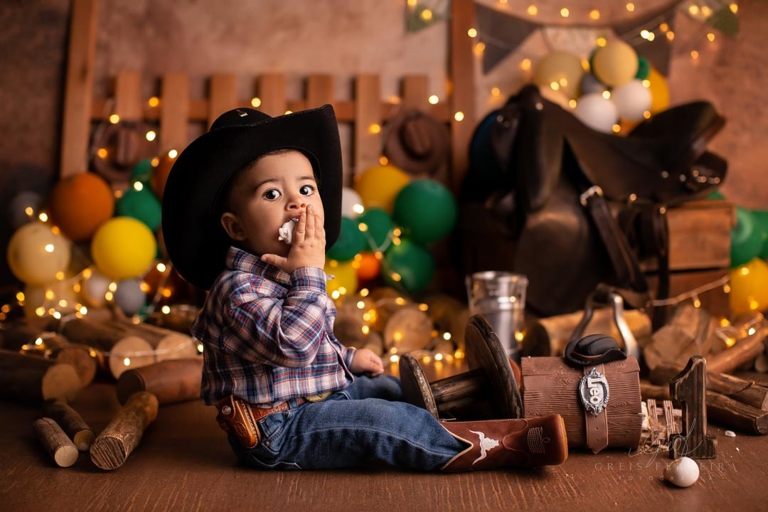 smash the cake fazendinha ensaio de aniversario de bebe de 1 ano