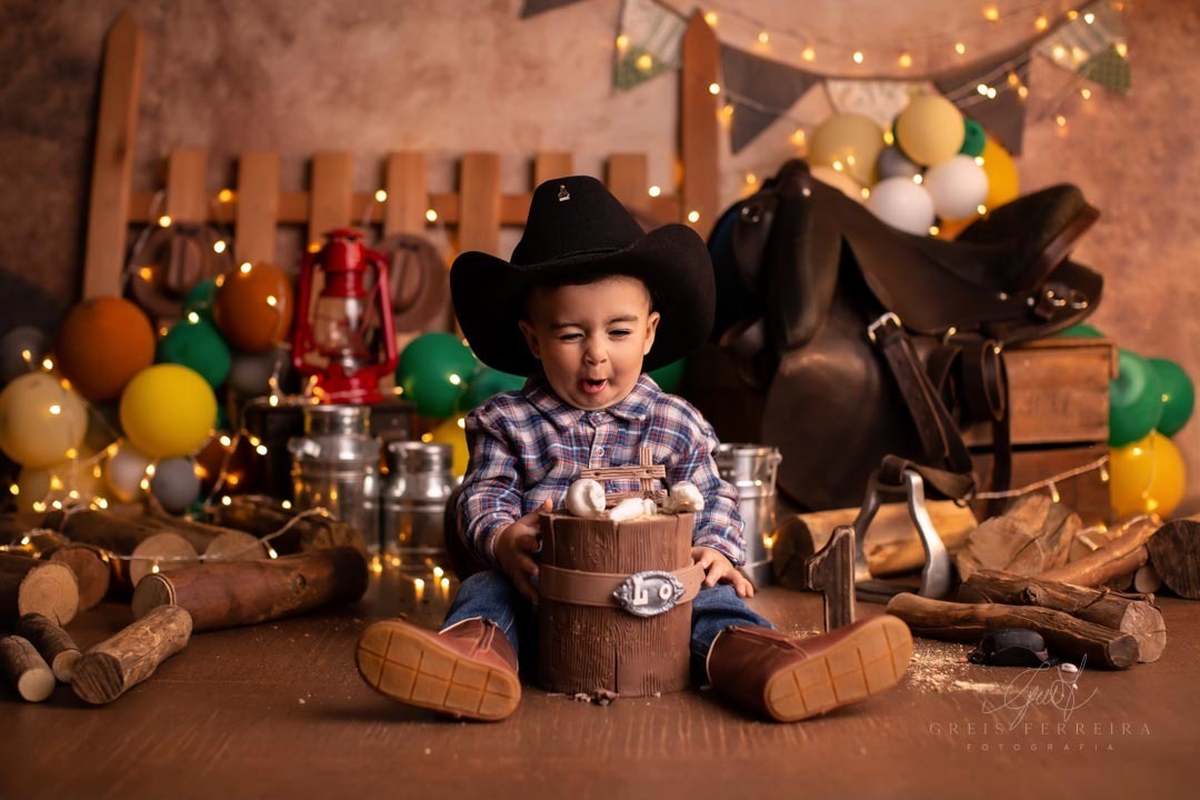 smash the cake fazendinha ensaio de aniversario de bebe de 1 ano