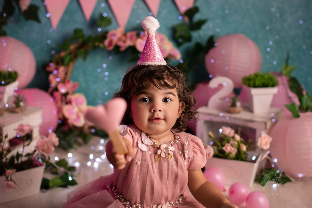 smash the cake jardim encantado ensaio de aniversario de 2 anos