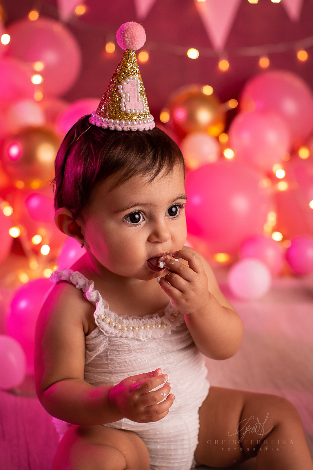 smash the cake confeiteira ensaio de bebe de 1 ano