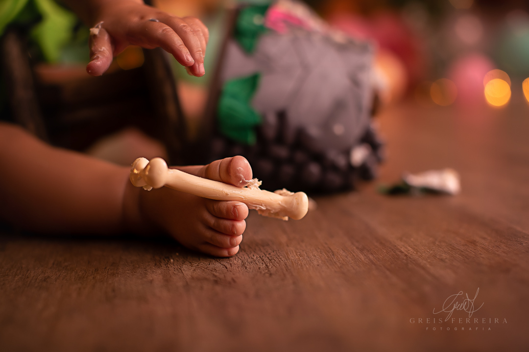 smash the cake da pedrita flintstones ensaio de aniversario de bebe de 1 ano