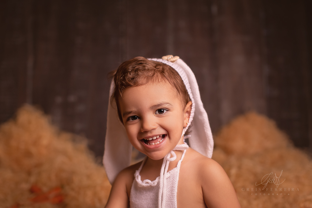 foto de ensaio de pascoa infantil 